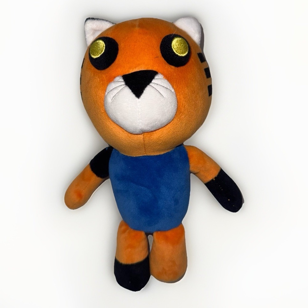 Piggy Tigry Plush Toy 9 Inch MiniToon Orange Tiger Stuffed Animal